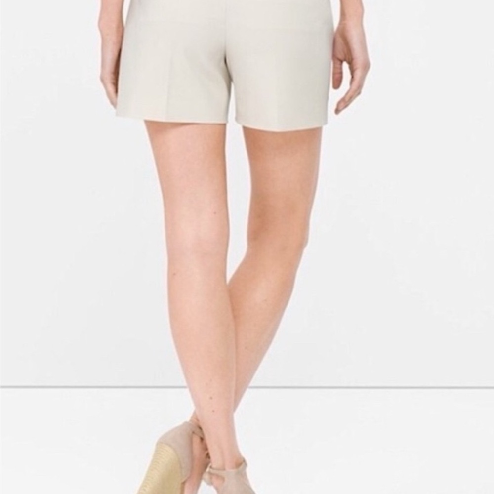 White House Black Market 5 inch Khaki Shorts - Picture 2 of 5